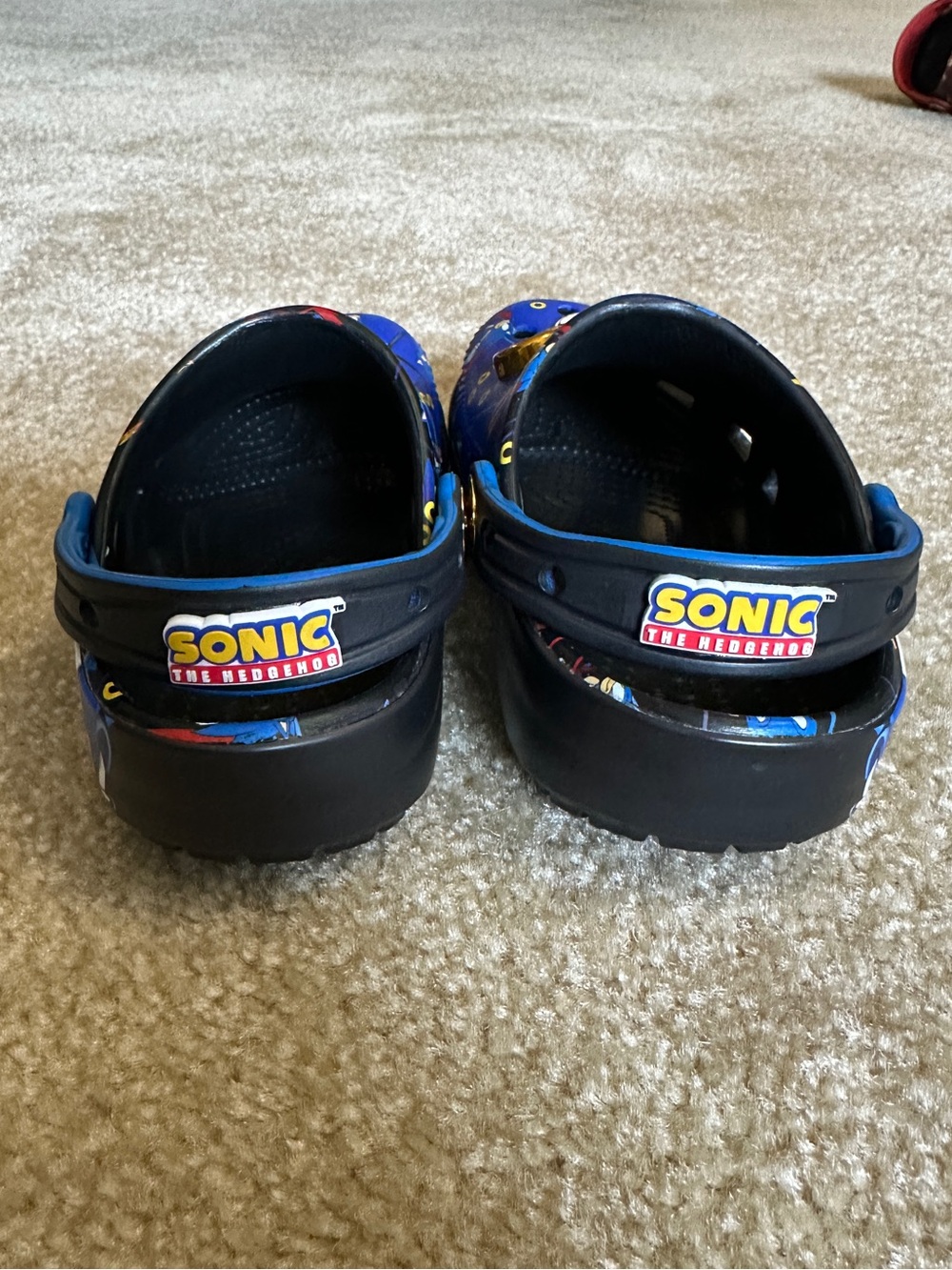 Blue Kids Sonic the Hedgehog Crocs - Picture 3 of 5